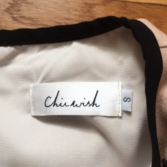 Chicwish Beige Tulle Dress S - Picture 7 of 7